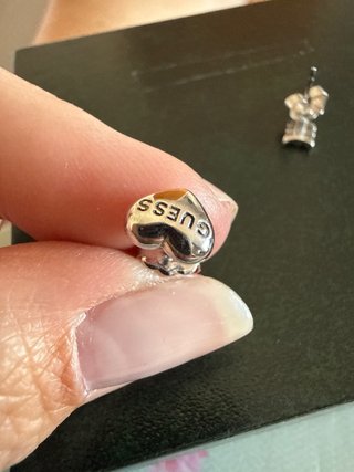 Pendientes Guess Corazón Plata