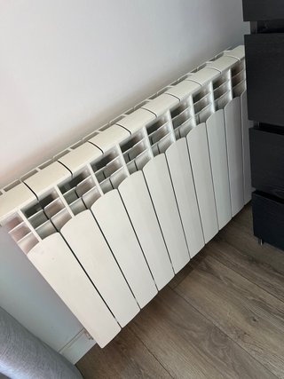 Radiador de gas blanco 11 elementos