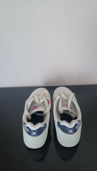 Zapatillas Munich niño rojas y blancas