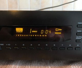 Lettore CD Yamaha CDX-470 Nero