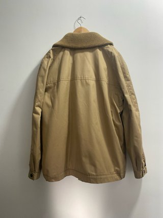 Abrigo beige hombre