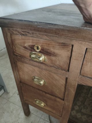 Escritorio de estudio madera siglo XX