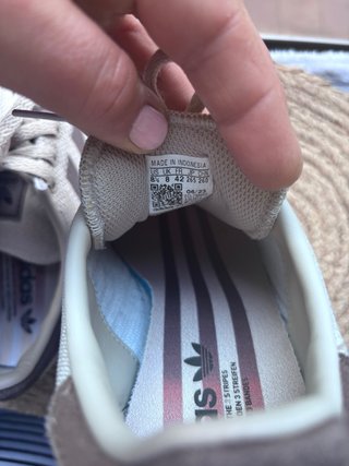 Zapatillas Adidas LA Trainer Beige/Gris
