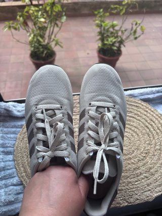Zapatillas Adidas LA Trainer Beige/Gris