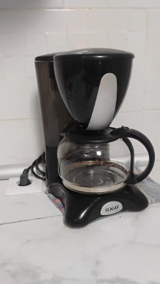 Cafetera Sogo Negra