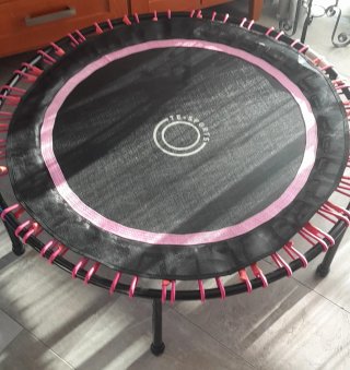 Trampolino Fitness con Manubrio