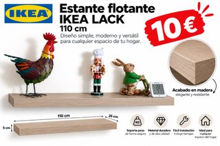 Estantería Ikea Lack 110 cm