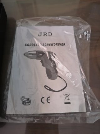 Destornillador a batería JRD 3,6V