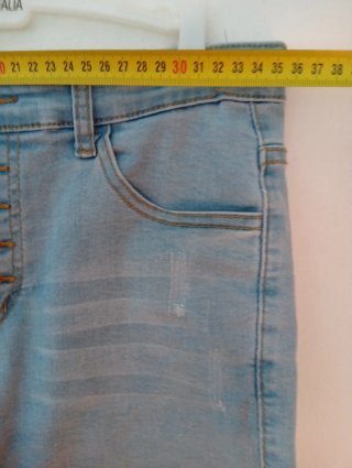Shorts Shein donna vita alta bottoni