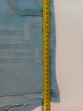 Shorts Shein donna vita alta bottoni