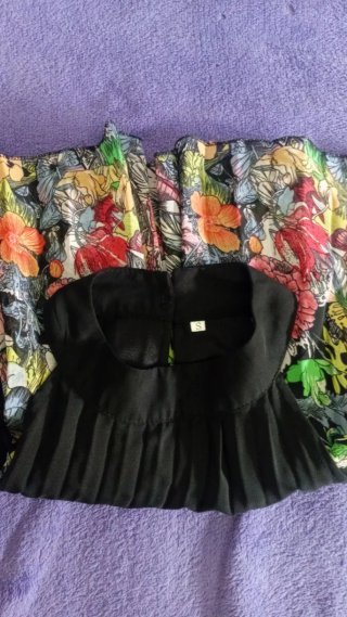 Vestido de verano floral talla S