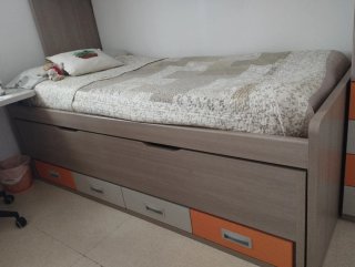 Dormitorio juvenil completo