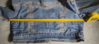 Cazadora vaquera corta mujer talla