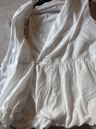 Blusa EXART & PANNO Blanca sin Mangas