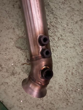 Tubo de escape Downpipe BMW Acero inox