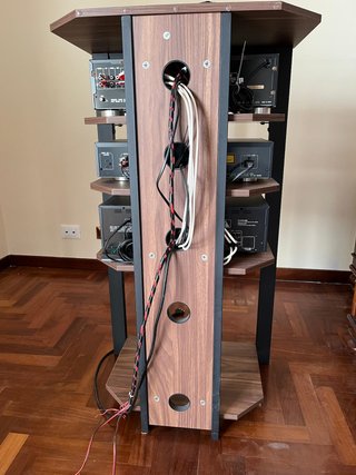 Scaffale porta apparecchiature audio