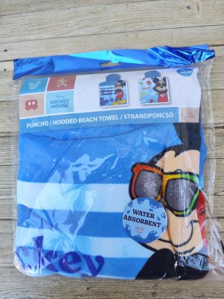Toalla Poncho Mickey Mouse Disney