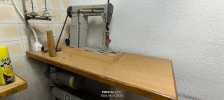 Máquina de coser de brazo alto fomax