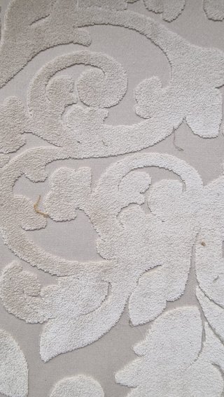 Sofá clásico 3 plazas tela beige