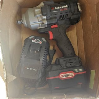 Pistola de impacto Parkside X20V TEAM