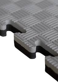100 Piezas Tatami Puzzle 2.5cm Gris/Negro
