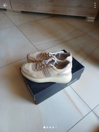 Sneakers Igi & Co Beige/Oro