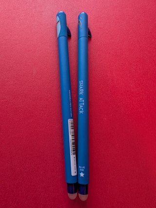 Legami Set 2 Penne Blu Inchiostro Cancellabile