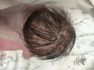 Muñeco Reborn niño Silicona 38cm Pelo Real