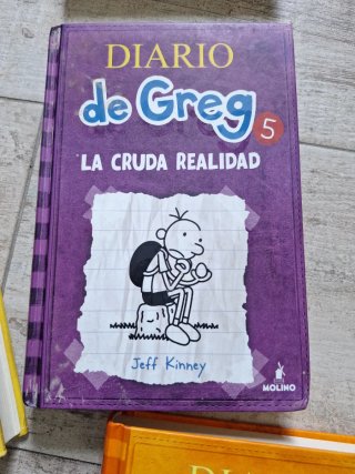 Lote de 7 libros del Diario de Greg