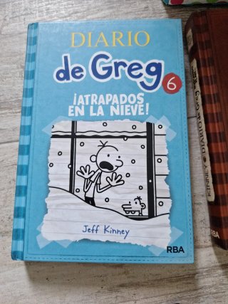 Lote de 7 libros del Diario de Greg
