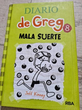 Lote de 7 libros del Diario de Greg