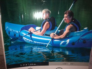 Canoa hinchable Hydro-Force Lite-Rapid X2