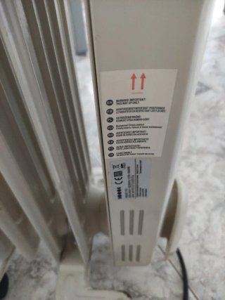 Radiador de aceite beige