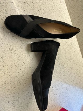 Zapatos D'Chicas Negros Vestir Mujer