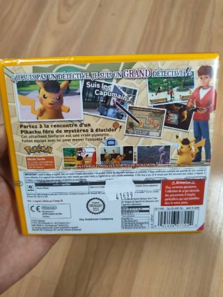 Detective Pikachu 3DS precintado PAL FR