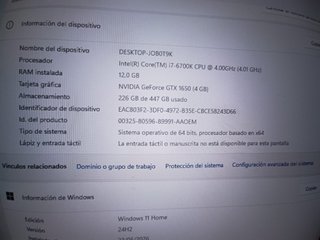 PC Gaming Dell, Core I7 , GTX 1650