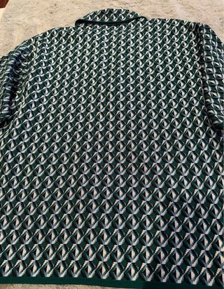 Traje de punto Zara estampado