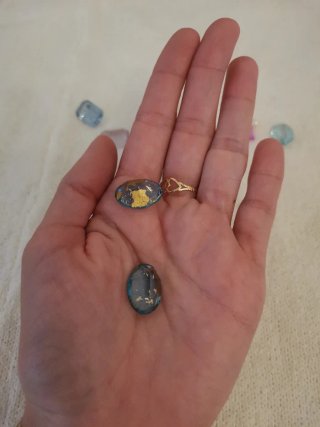 Lote gemas sintéticas