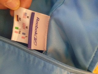 Chaqueta Reebok Vintage Azul y Negra