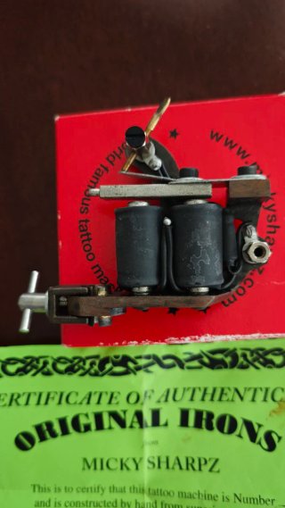 Micky Sharpz Máquina de Tatuar Original Irons