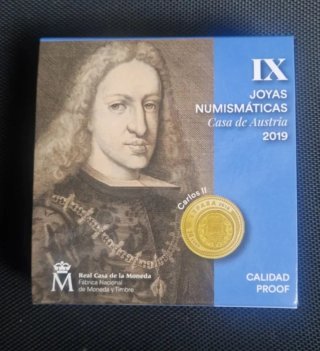 Moneda de Oro 20 Euros Casa de Austria 2019