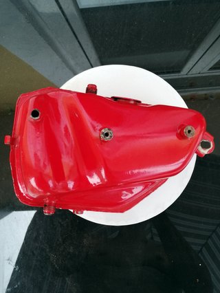Depósito de Óleo Yamaha TT 600 1996 Vermelho