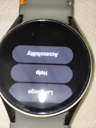 Samsung Galaxy Watch Negro/Verde