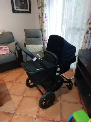 Carrito Bugaboo Camaleon 3 + capota rosa