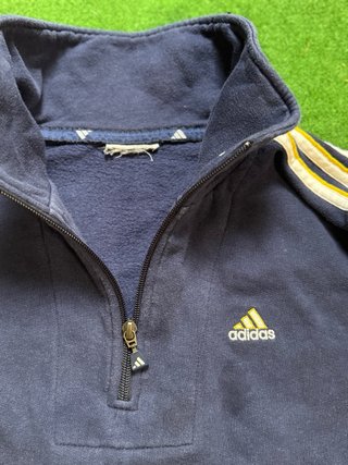 Sudadera Retro Vintage Adidas Azul