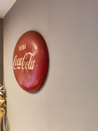 Chapa Coca-Cola BEBA Original años 60