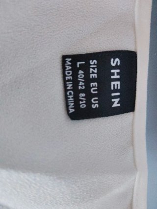 Camisa sin mangas blanca