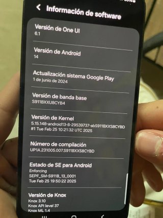 Samsung Galaxy S23 FE Negro