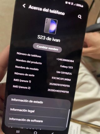 Samsung Galaxy S23 FE Negro