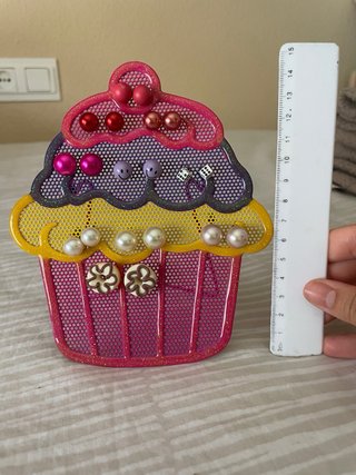 Organizador de pendientes Claire's cupcake